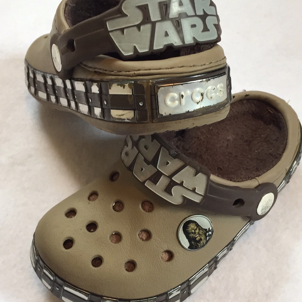 Starwars Crocs Sz 8/9